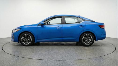 Electric Blue Metallic 2025 Nissan Sentra SV