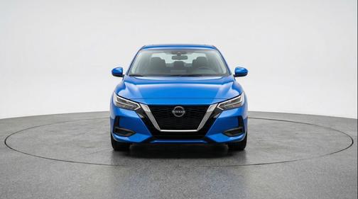 Electric Blue Metallic 2025 Nissan Sentra SV