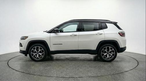Bright White Clearcoat 2025 Jeep Compass Limited
