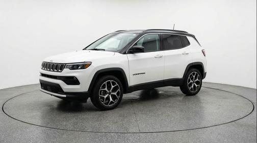 Bright White Clearcoat 2025 Jeep Compass Limited