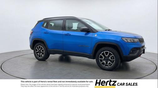 Hydro Blue Pearlcoat 2025 Jeep Compass Trailhawk