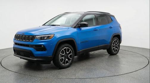 Hydro Blue Pearlcoat 2025 Jeep Compass Trailhawk