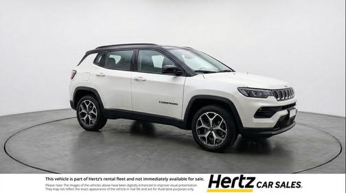 Bright White Clearcoat 2025 Jeep Compass Limited