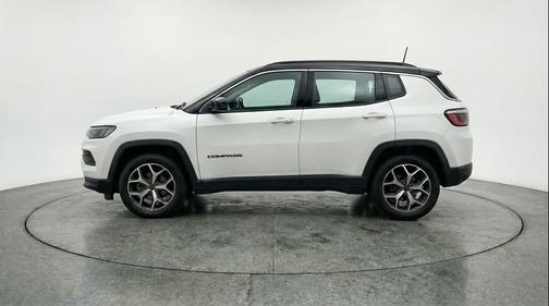 Bright White Clearcoat 2025 Jeep Compass Limited