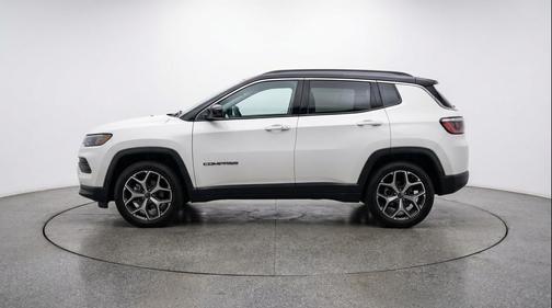 Bright White Clearcoat 2025 Jeep Compass Limited