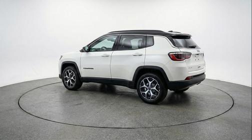 Bright White Clearcoat 2025 Jeep Compass Limited