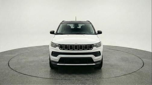 Bright White Clearcoat 2025 Jeep Compass Limited