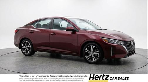Rosewood Metallic 2025 Nissan Sentra SV