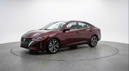 Rosewood Metallic 2025 Nissan Sentra SV