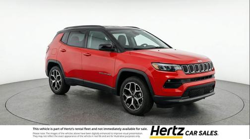 Red Hot Pearlcoat 2025 Jeep Compass Limited
