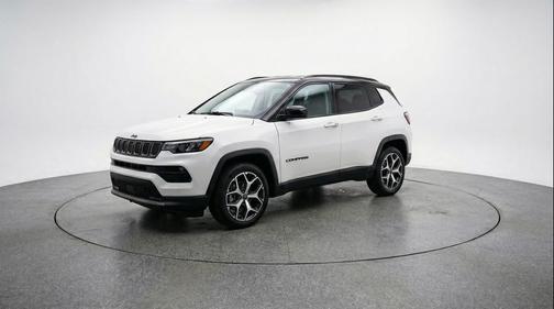 Bright White Clearcoat 2025 Jeep Compass Limited