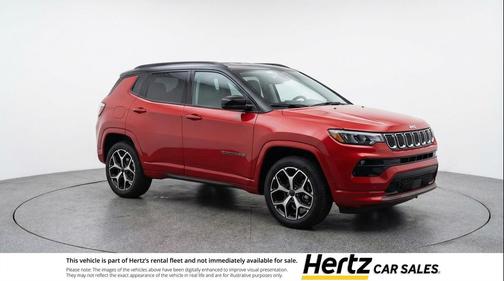 Red Hot Pearlcoat 2025 Jeep Compass Limited
