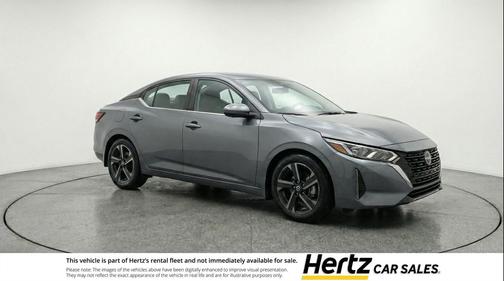 Gun Metallic 2025 Nissan Sentra SV