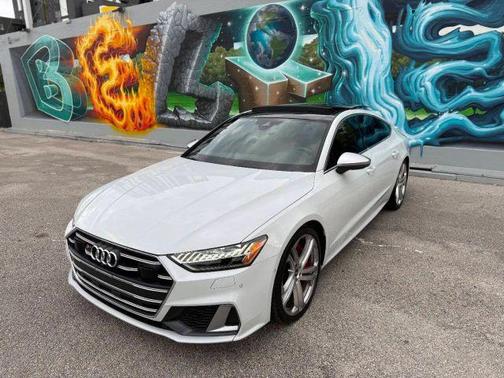 Glacier White Metallic 2021 Audi S7 2.9T Premium Plus