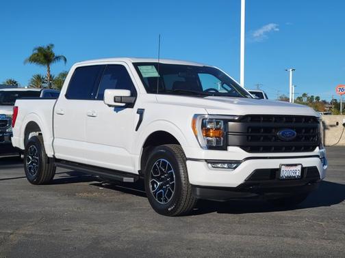OXFORD WHITE 2022 Ford F-150 LARIAT Truck