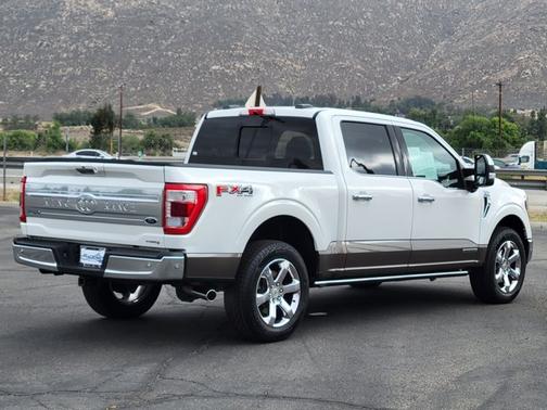 STAR WHITE METALLIC TRICOAT 2021 Ford F-150 KING RANCH