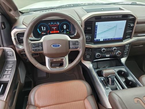 STAR WHITE METALLIC TRICOAT 2021 Ford F-150 KING RANCH