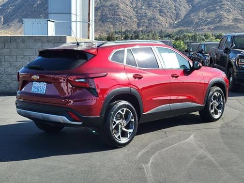 Crimson Metallic 2024 Chevrolet Trax LT