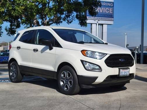 DIAMOND WHITE 2021 Ford EcoSport S