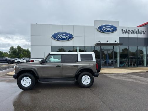 Gray 2026 Ford Bronco Heritage Edition