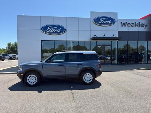 Azure Gray Metallic 2026 Ford Bronco Sport Heritage