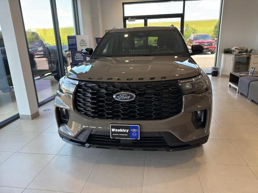 Gray 2026 Ford Explorer ST-Line