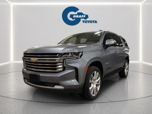 Satin Steel Metallic 2021 Chevrolet Tahoe 4WD High Country