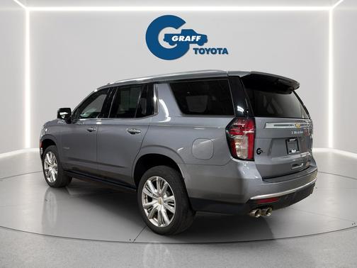 Satin Steel Metallic 2021 Chevrolet Tahoe 4WD High Country