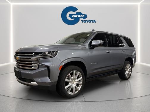Satin Steel Metallic 2021 Chevrolet Tahoe 4WD High Country