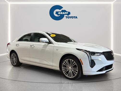 Summit White 2020 Cadillac CT4 Premium Luxury