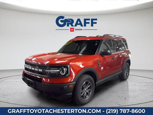 Hot Pepper Red Metallic Tinted Clearcoat 2024 Ford Bronco Sport Big Bend