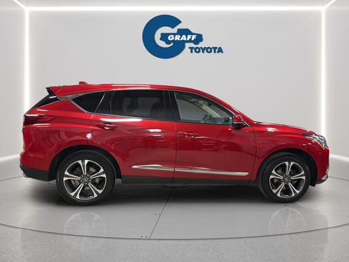 Red Metallic 2022 Acura RDX Advance Package