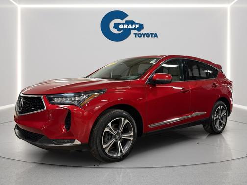Red Metallic 2022 Acura RDX Advance Package