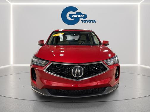 Red Metallic 2022 Acura RDX Advance Package