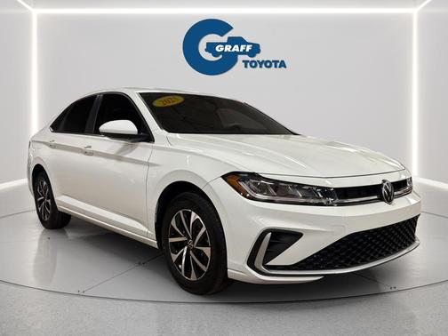 Pure White 2025 Volkswagen Jetta 1.5T S