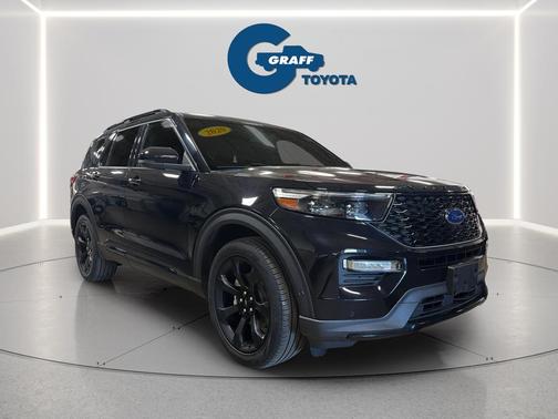 AGATE BLACK METALLIC 2020 Ford Explorer ST