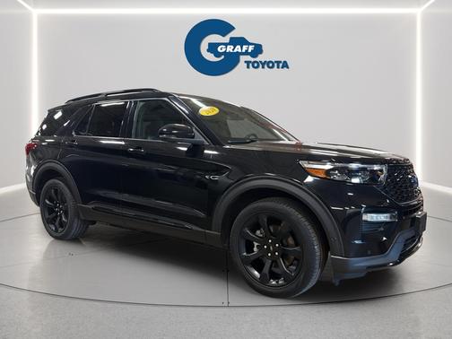 AGATE BLACK METALLIC 2020 Ford Explorer ST