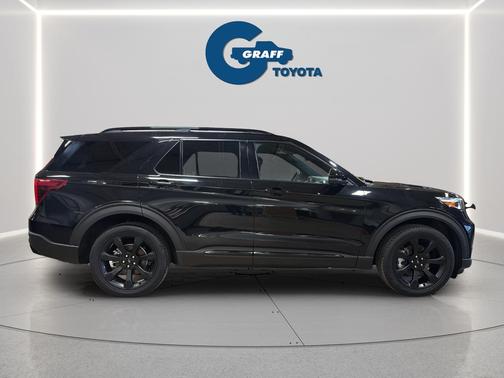 AGATE BLACK METALLIC 2020 Ford Explorer ST