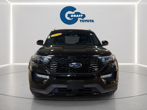 AGATE BLACK METALLIC 2020 Ford Explorer ST