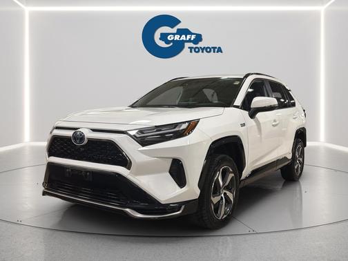 White 2022 Toyota RAV4 Prime SE
