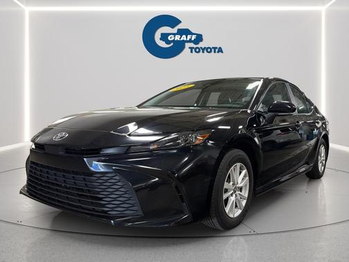 Midnight Black Metallic 2025 Toyota Camry LE