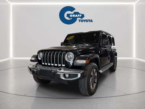 Black Clearcoat 2018 Jeep Wrangler Unlimited Sahara