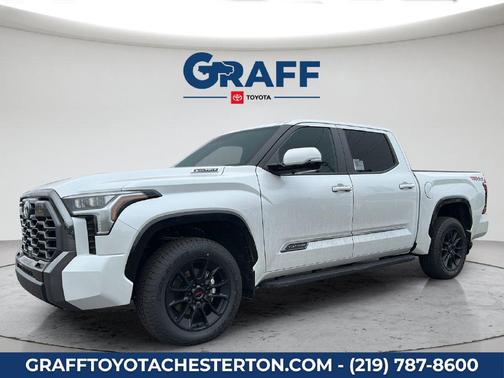 Wind Chill Pearl 2026 Toyota Tundra Hybrid Platinum