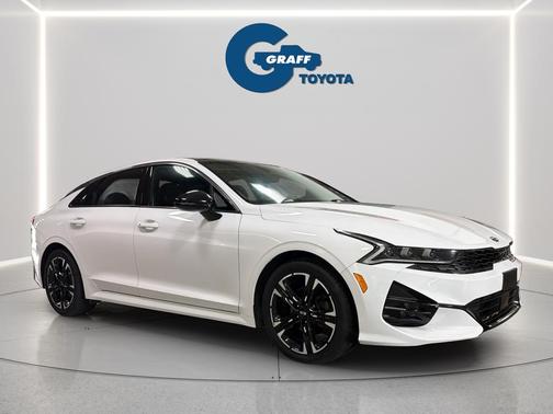 Glacial White Pearl 2021 Kia K5 GT-Line