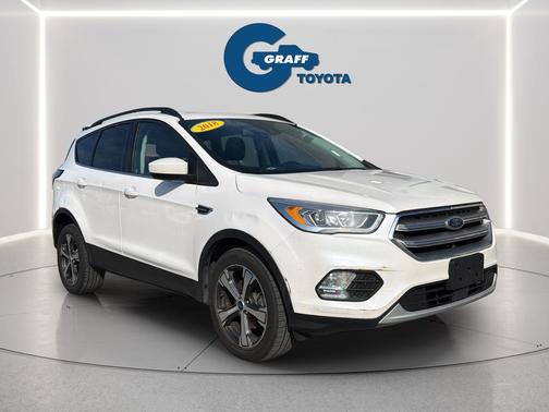 WHITE PLATINUM MET TRI-COAT 2018 Ford Escape SEL