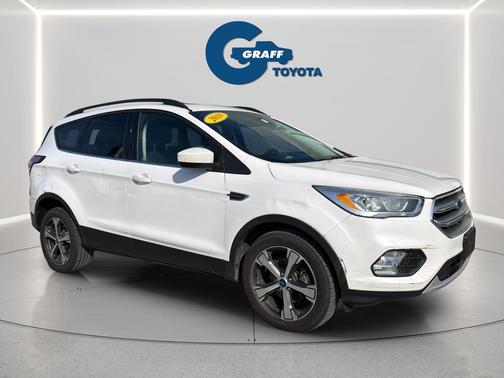 WHITE PLATINUM MET TRI-COAT 2018 Ford Escape SEL