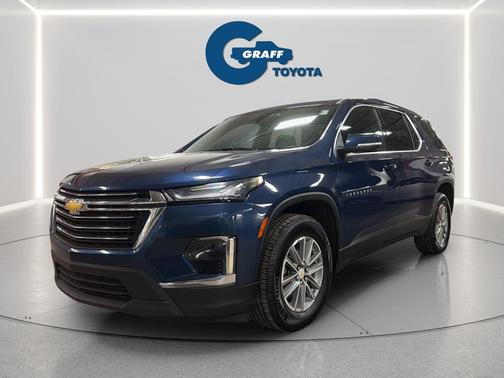 Northsky Blue Metallic 2023 Chevrolet Traverse LT Cloth