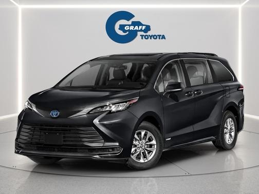 Midnight Black Metallic 2026 Toyota Sienna XLE