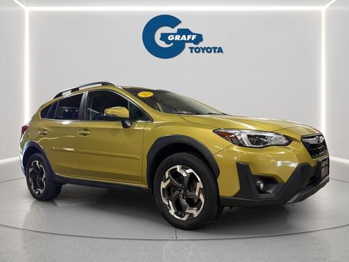 Plasma Yellow Pearl 2021 Subaru Crosstrek Limited