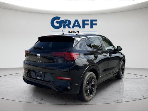 Ebony Twilight Metallic 2024 Buick Encore GX Sport Touring